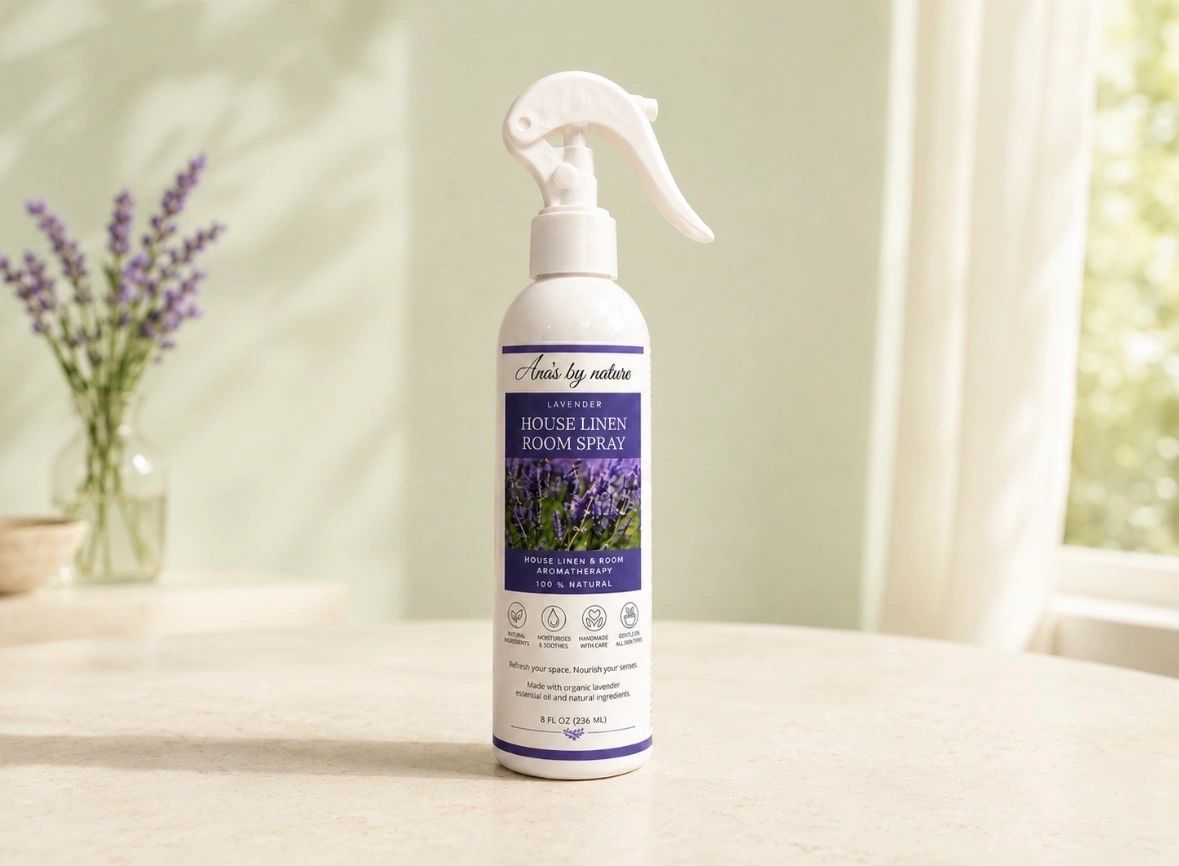 Ana's by Nature Peaceful Lavender Linen & Room Spray bottle